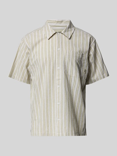 WOODBIRD Regular Fit Freizeithemd mit Brusttasche Sand 2