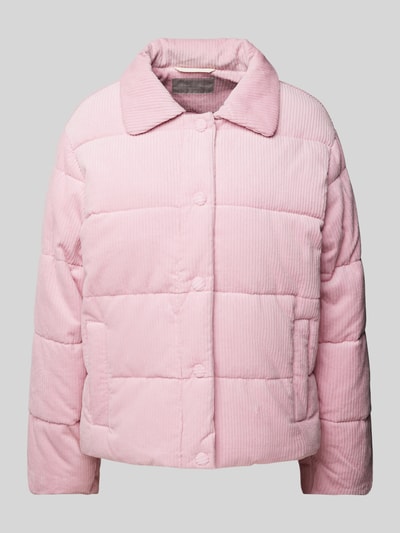 Christian Berg Woman Selection Cordjacke mit Steppnähten Rose 2