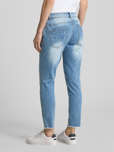 Buena Vista Jeans in verkorte pasvorm, model 'MALIBU' Blauw - 5