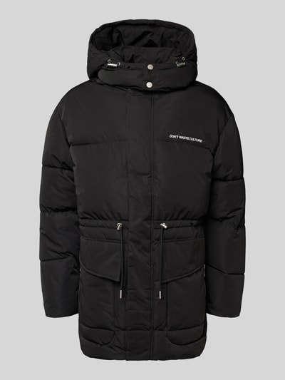 Don´t Waste Culture Parka mit Kapuze Modell 'Briska' Black 2
