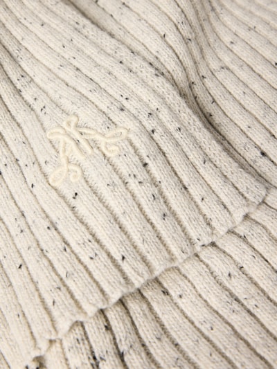 Armedangels Sjaal van katoenmix, model 'FAARLO TWEED' Lichtgrijs - 2