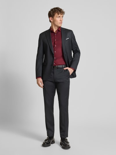 OLYMP No. Six Super Slim Fit Business-Hemd mit Kentkragen Rot 1