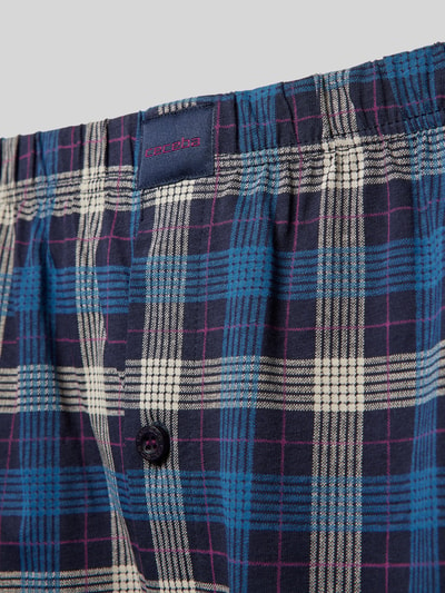 Ceceba Plus PLUS SIZE Boxershorts mit Label-Detail im 2er-Pack Dunkelblau 2