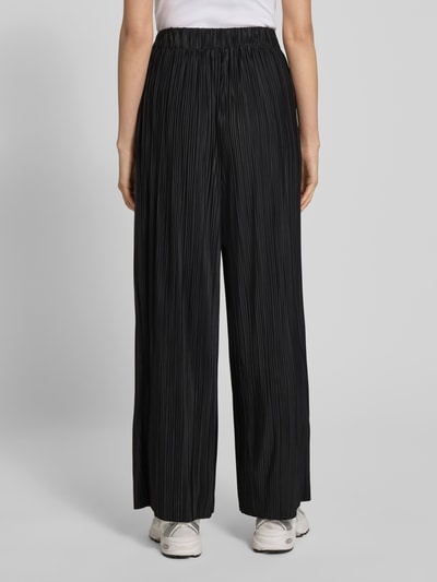 Selected Femme Regular Fit Weite Hose in Plissee-Optik Modell 'FELLIE' Black 5