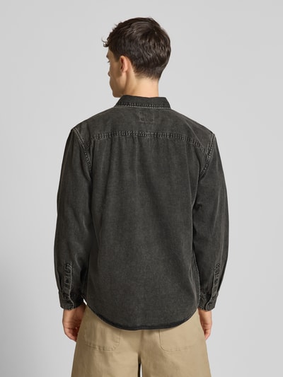 Levi's® Jeanshemd mit Logo-Stitching Black 5