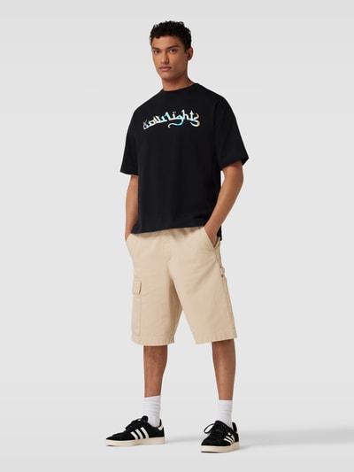 Low Lights Studios Oversized T-Shirt mit Logo-Print Black 1