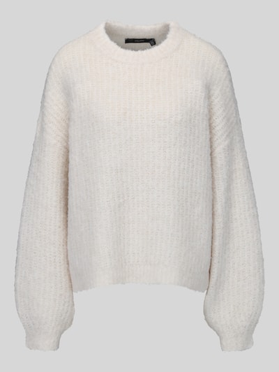 VERO MODA Pullover mit strukturierter Oberfläche Modell 'CARMEN' Rhodium 2