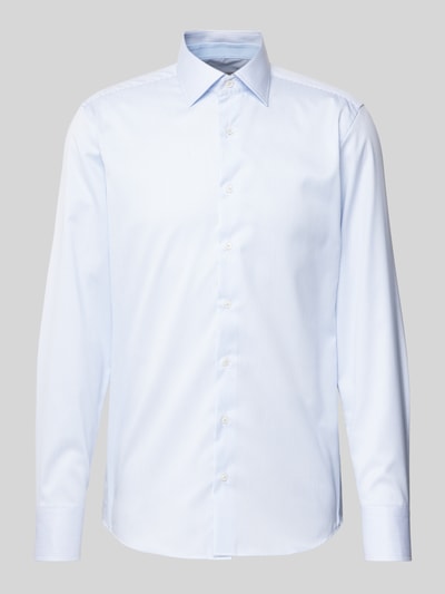 Eterna Slim Fit Business-Hemd mit Haifischkragen Bleu 2