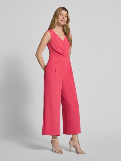 Vera Mont Jumpsuit in Wickel-Optik Pink 1