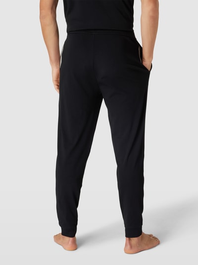 Christian Berg Men Sweatpants mit Label-Details Black 5