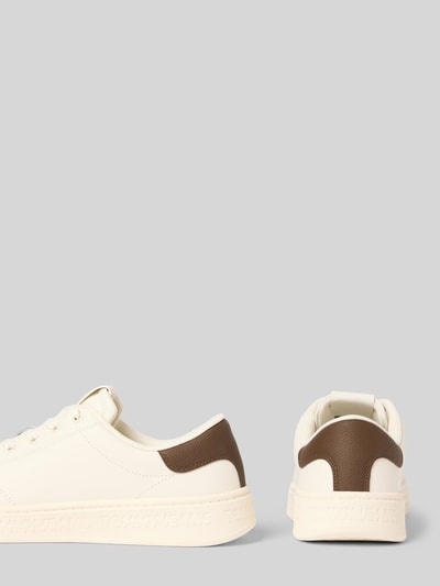 Tommy Jeans Sneakersy o niskim kroju z naturalnej skóry Biały 2