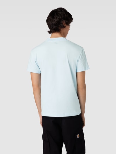 Calvin Klein Jeans T-Shirt mit Logo-Print Hellblau 5