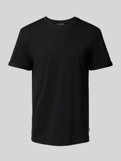 Les Deux T-Shirt mit Rundhalsausschnitt Modell 'Norregaard' Black 2