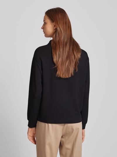 Monari Sweatshirt met tunnelkoord Zwart - 5