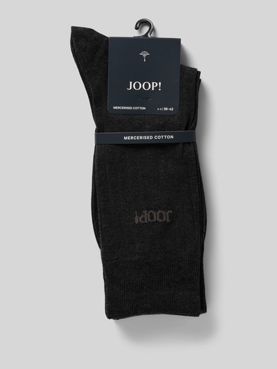JOOP! Collection Sokken met labelprint in een set van 3 paar Zwart - 3