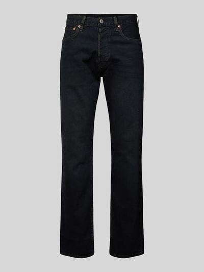 Levi's® Straight leg jeans in 5-pocketmodel, model '501®' Jeansblauw - 2