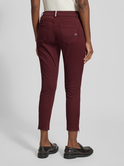 Buena Vista Stoffhose mit 5-Pocket-Design Bordeaux 5