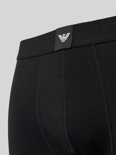 Emporio Armani Trunks mit elastischem Bund im 3er-Pack Black 2
