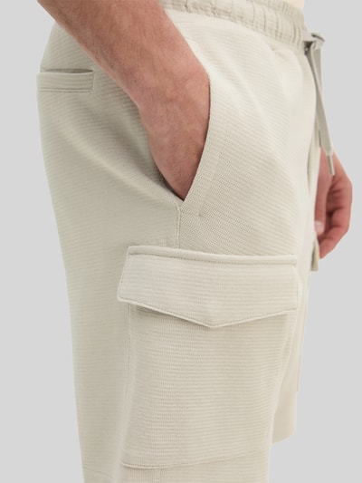 Marc O'Polo Regular Fit Cargoshorts aus reiner Baumwolle Mittelgrau 3