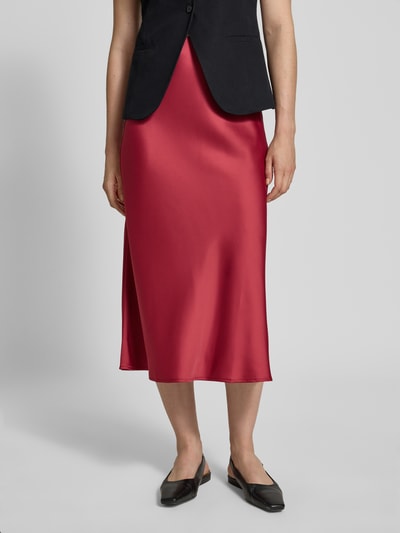 YAS Midirok met elastische band, model 'PELLA' Donkerrood - 4