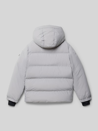 s.Oliver RED LABEL Kurtka pikowana o luźnym kroju z kapturem Średnioszary 3