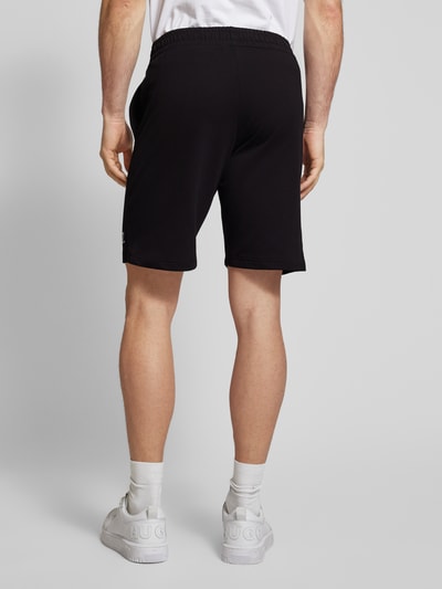 EA7 Emporio Armani Sweatshorts mit Label-Print Black 5