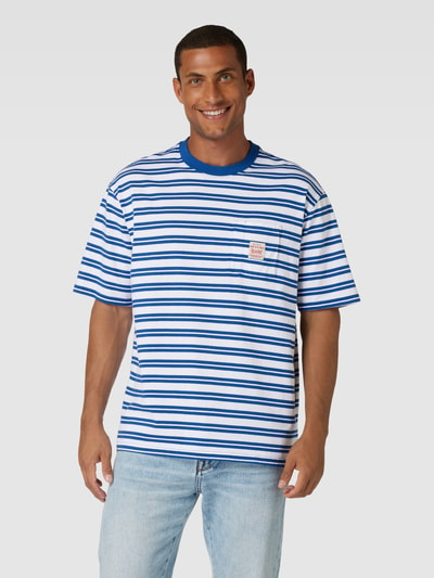 Levi's® T-Shirt mit Streifenmuster Marine Melange 4