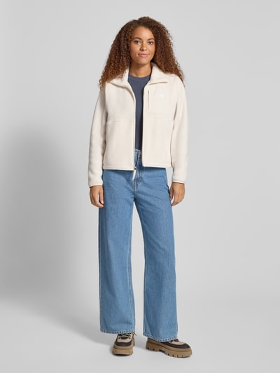 The North Face Fleecejack met opstaande kraag, model 'YUMORI OFF PEAK' Offwhite - 1