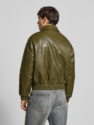 PROHIBITED Jack met ritssluiting Olijfgroen - 5