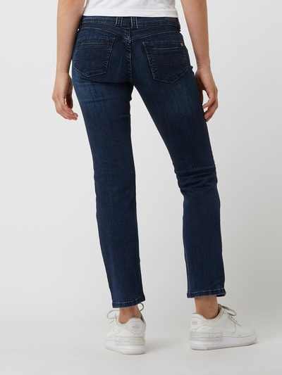 Pepe Jeans Straight Fit Jeans mit Stretch-Anteil Modell 'Gen' Jeansblau 5