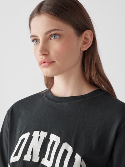 Anine Bing T-Shirt mit Prints Schwarz 6
