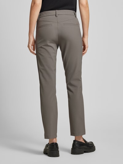 Gardeur Regular Fit Stoffhose mit Reißverschlusstaschen Modell 'Zene 57' Taupe 5