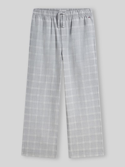 Tommy Hilfiger Relaxed Fit Pyjama-Hose aus Reiner Baumwolle Mittelgrau 1