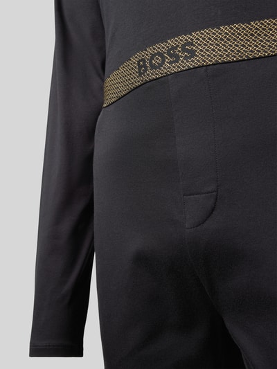 BOSS Pyjama met logoprint Zwart - 2