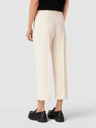 Marc Cain Bundfaltenhose mit Label-Detail Beige 5