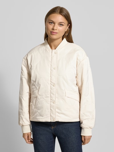 OPUS Jacke mit Pattentaschen Modell 'Hallinu' Offwhite 4