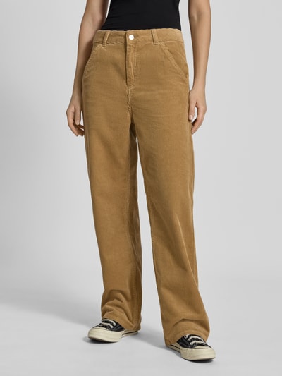 Carhartt Work In Progress Straight Fit Cordhose im 5-Pocket-Design Modell 'Coventry' Beige 4