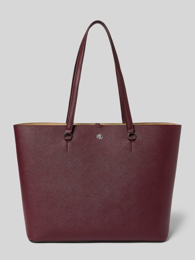 Lauren Ralph Lauren Handbag mit Logo-Applikation Bordeaux 2
