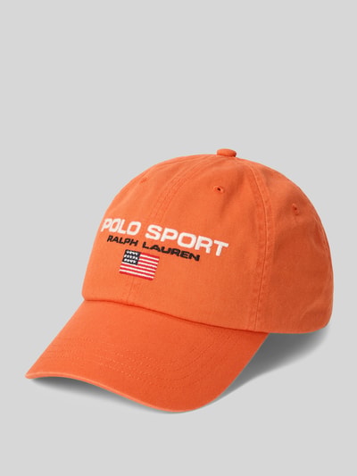 Polo Ralph Lauren Cap aus reiner Baumwolle Orange 1