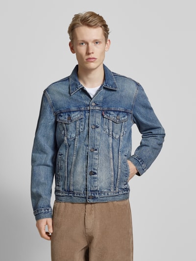 Levi's® Jeansjacke mit Brusttaschen Jeansblau 4