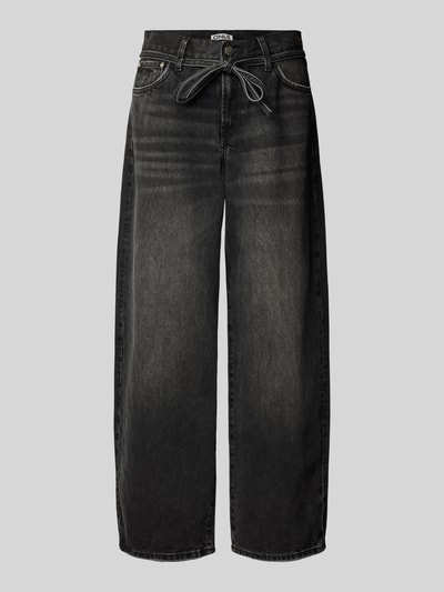 Only Wide Fit Jeans aus Baumwolle Modell 'GIANNA' Black 1