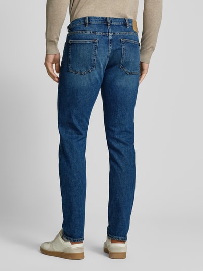 Paul Smith Tapered Fit Jeans mit Eingrifftaschen Marine 5