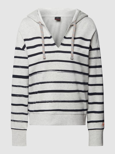 FIRE + ICE Hoodie met capuchon en tunnelkoord, model 'DAWN' Offwhite - 2