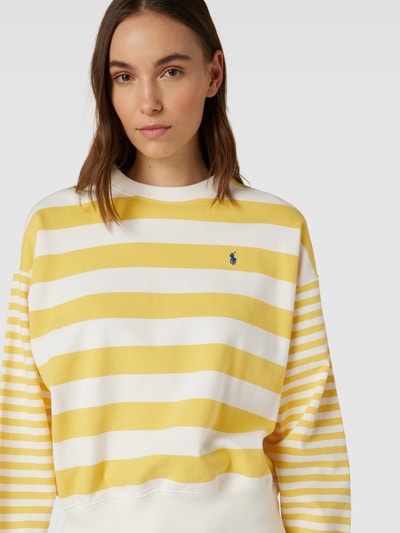 Polo Ralph Lauren Bluza w paski Żółty 3