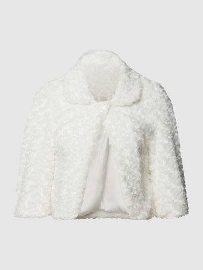 TROYDEN COLLECTION Cocktailjacke mit Umlegekragen Weiss 2
