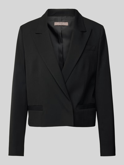 Christian Berg Woman Selection Blazer met viscose en reverskraag Zwart - 1