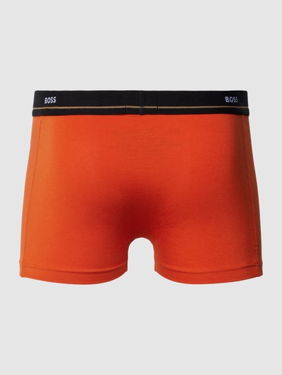 BOSS Trunks mit elastischem Logo-Bund im 5er-Pack Orange 3