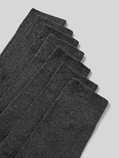 MCNEAL Socken mit geripptem Abschluss im 7er-Pack Anthrazit Melange 2