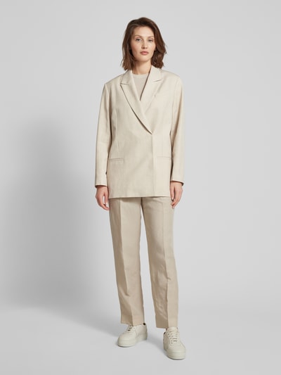 Calvin Klein Womenswear Blazer mit Brustleistentasche Sand 1