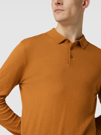 Esprit Collection Pullover mit Polokragen Camel 3
